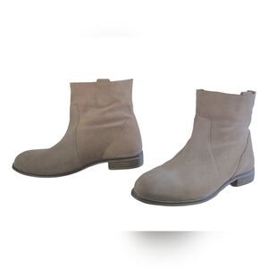 NEW Seychelles Suede Leather Tan Chelsea Ankle Boots